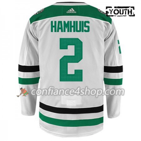 Adidas Maillot de Hockey Dallas Stars DAN HAMHUIS 2 Blanc Authentic - Enfant